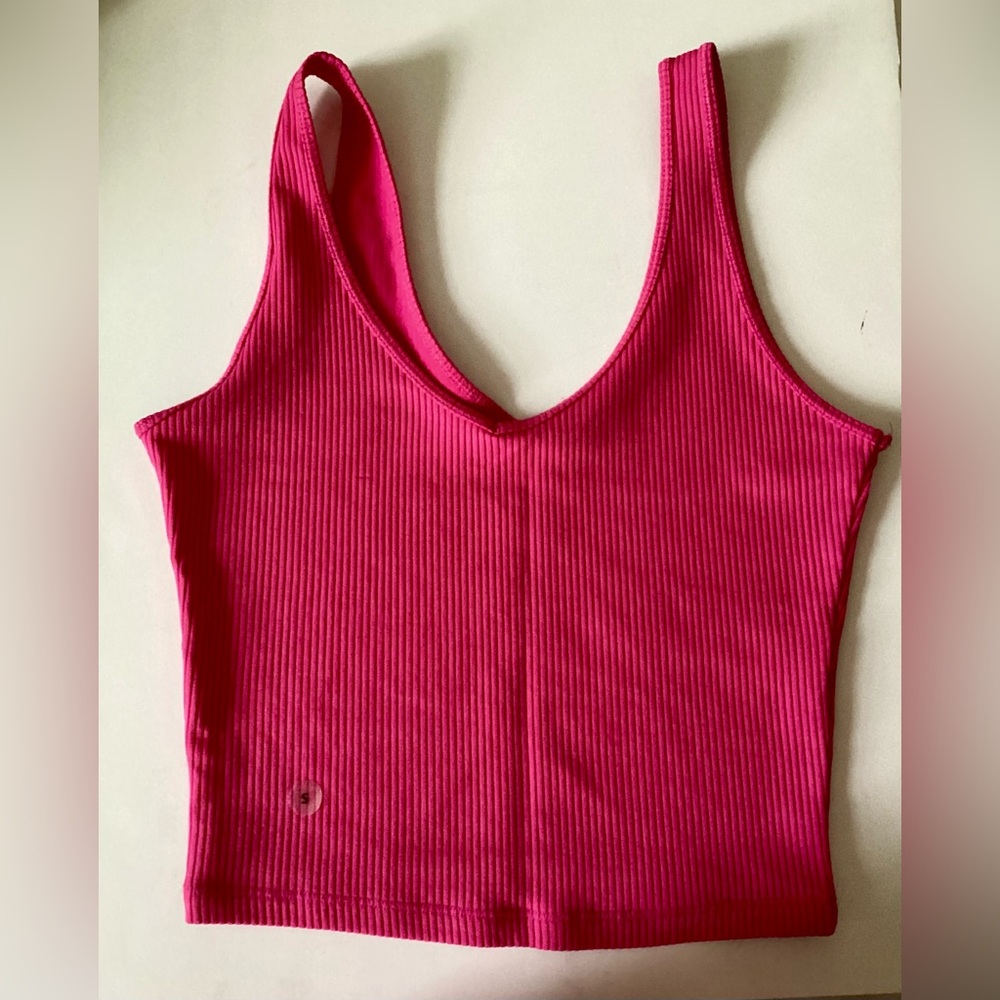 Hollister Fuchsia Ribbed Tank Top